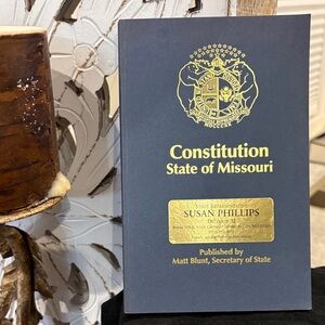 Missouri State Constitution Book